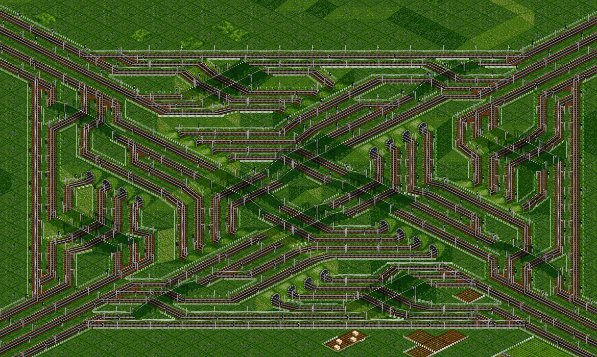 OpenTTD Dual BranchMerge Junction